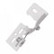Youngdale White 3/8 in. Partial Inset Self-Closing Hinge, PK 10 54.104.01x10 - alternate 1